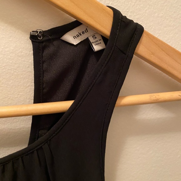 ❤️SOLD❤️❤️Naked black dress - Picture 3 of 5